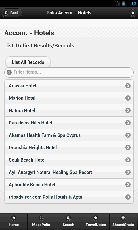 Entry 84167 in Polis Travel Guide App & Demo Web App by L www Design