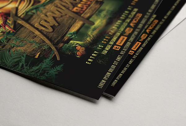 Entry 95121 in Jungle Rave Poster by tHe ARt Of DesiGn