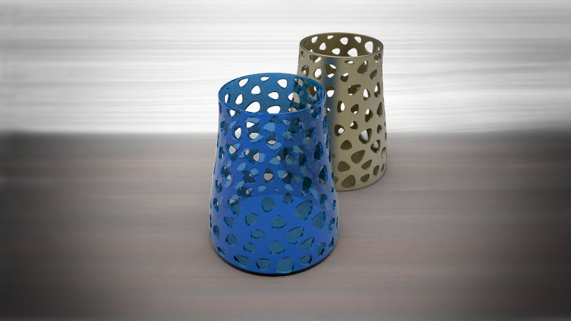 Entry 139013 in Generative Pen Holder by אריאל ואיה - מעצב תעשייתי