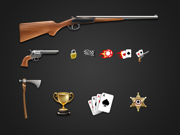 Entry 98399 in Icons sets for Game UI by MAXdesign