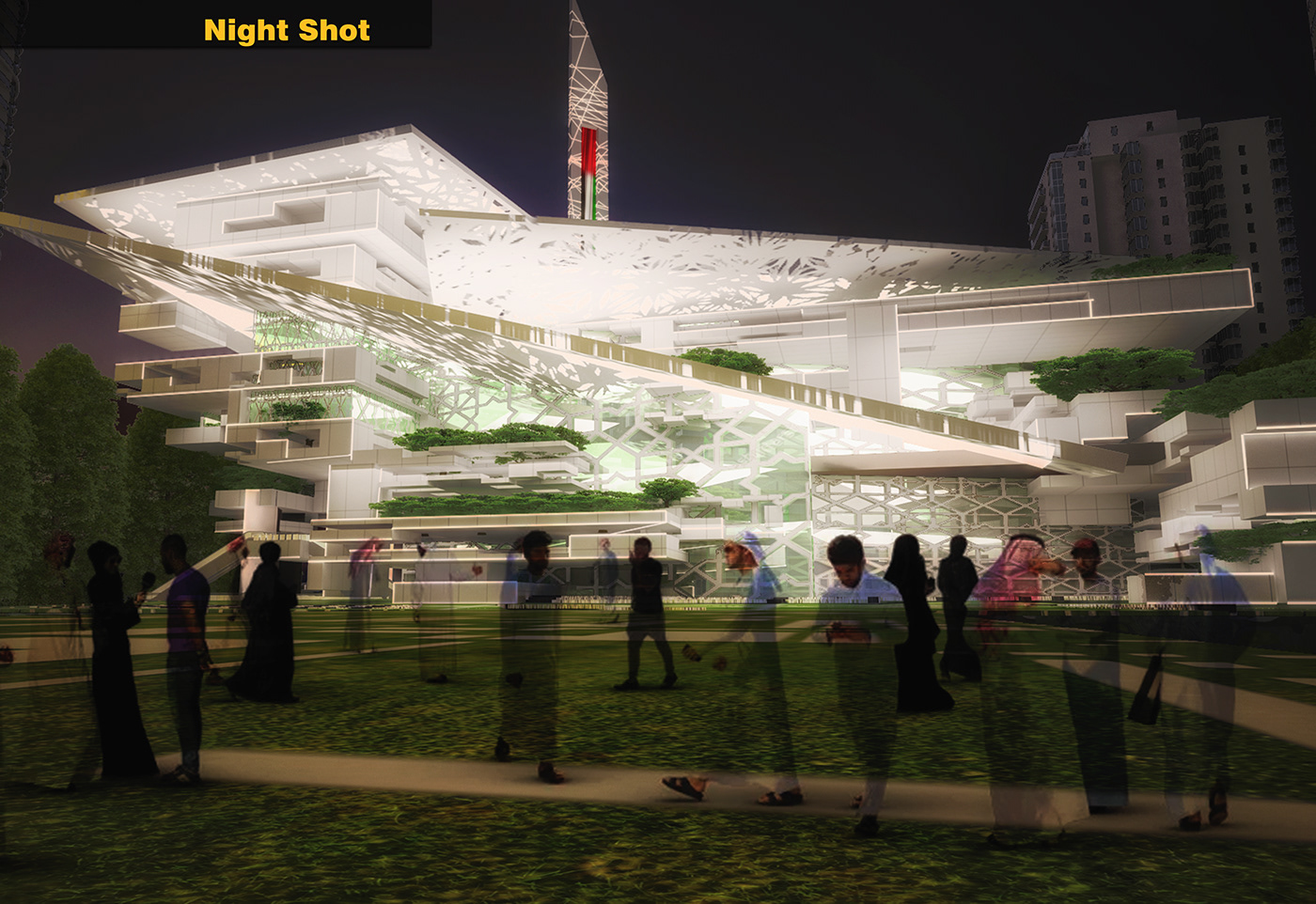 Entry 184939 in Iconic Mosque in Dubai (Proposal 1) by Freelancer