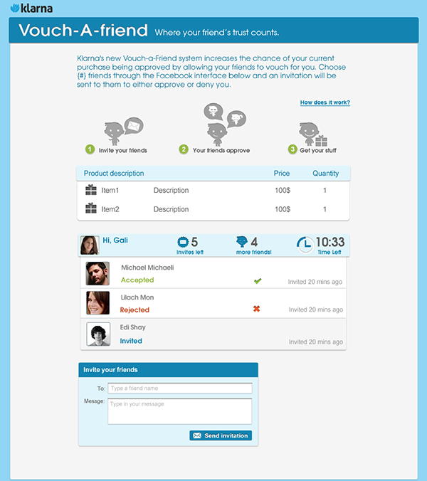 Entry 112012 in Vouch A Friend by עירית שיינזינגר