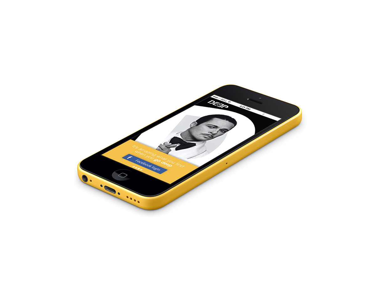 Entry 107909 in deep mobile magazine - onboarding by מעצב גרפי