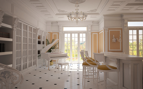 Entry 97813 in Classic design of the apartment by Megaron1