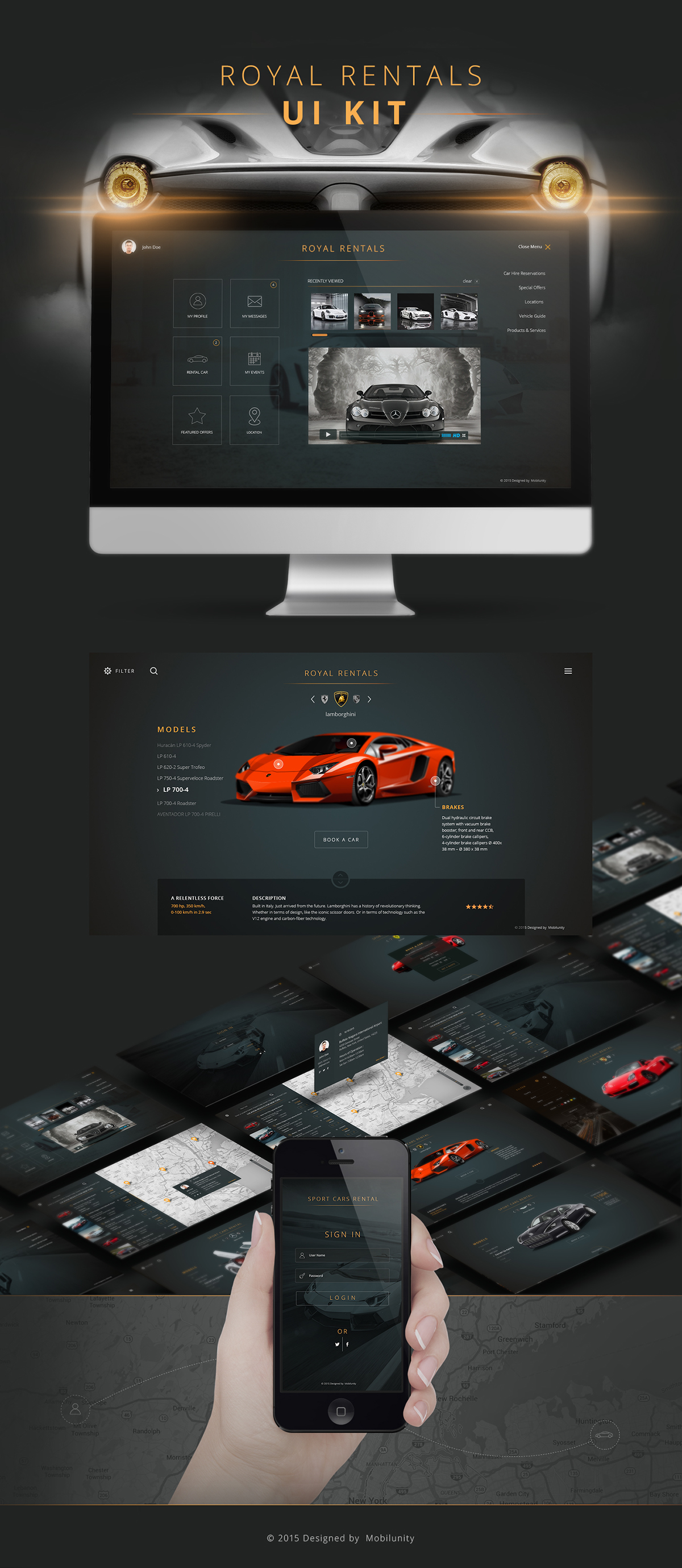 Entry 118775 in Luxury Website Design for Car Rental Business by Mobilunity