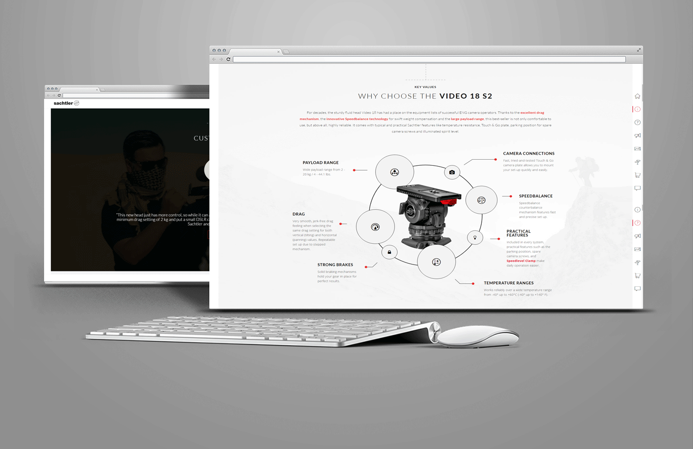 Entry 155684 in Sachtler - Website Design by Root Info Solutions