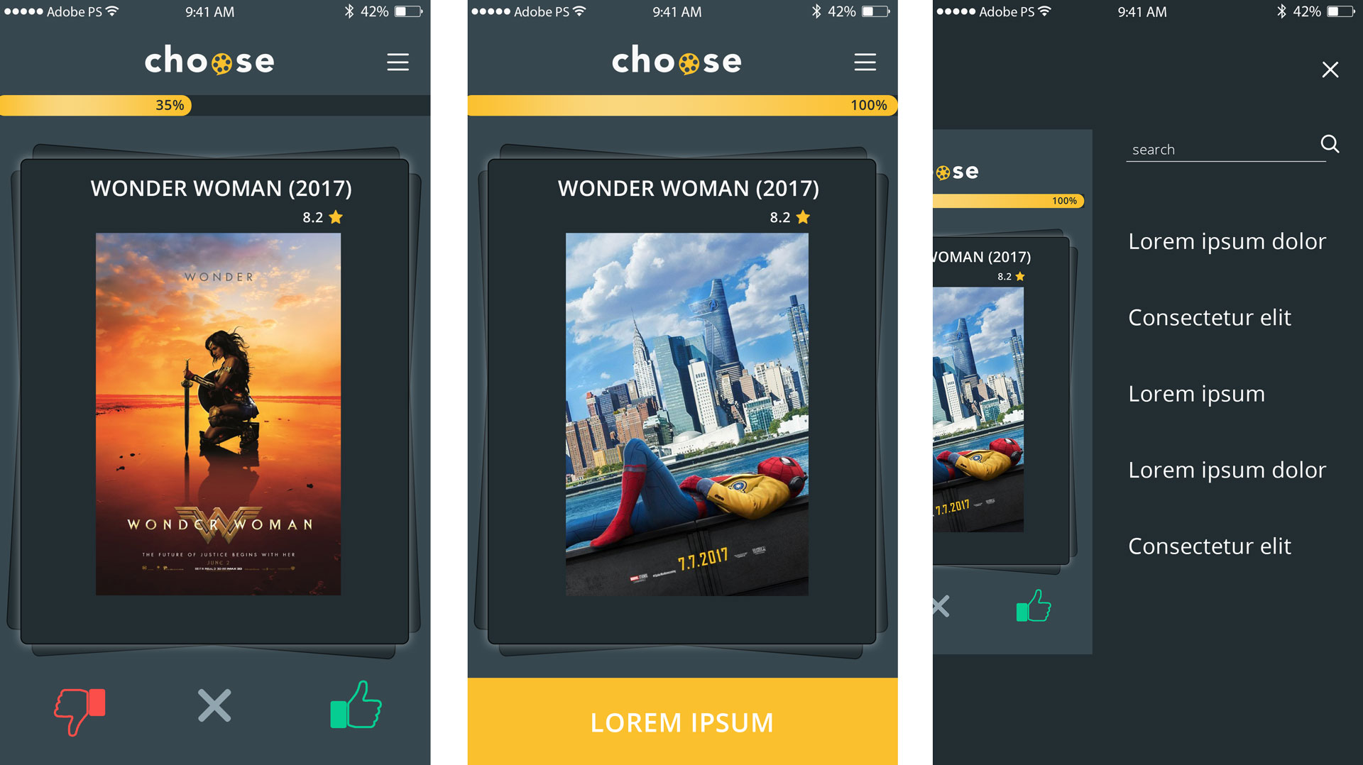Entry 123281 in UX/UI by ANNA VAIMAN