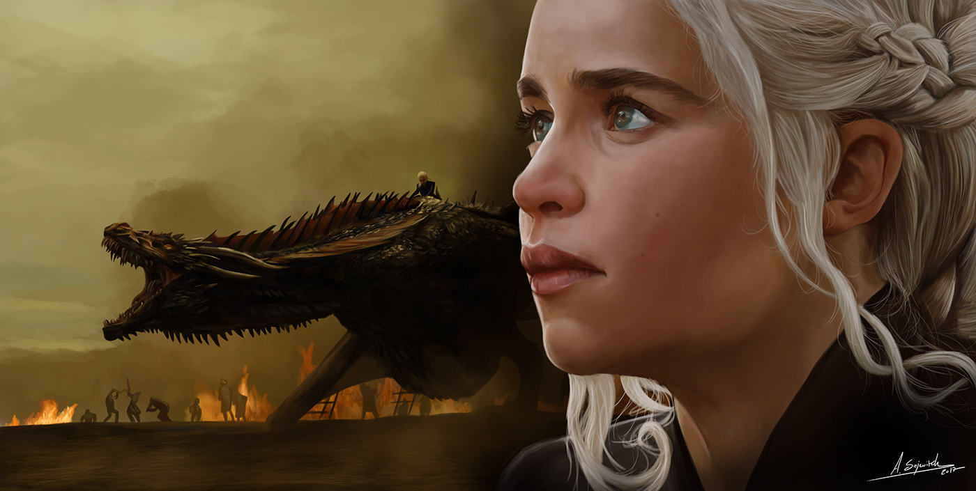Entry 244414 in Game of thrones - Season 07 by Aviad Sajevitch Art & Illustrations