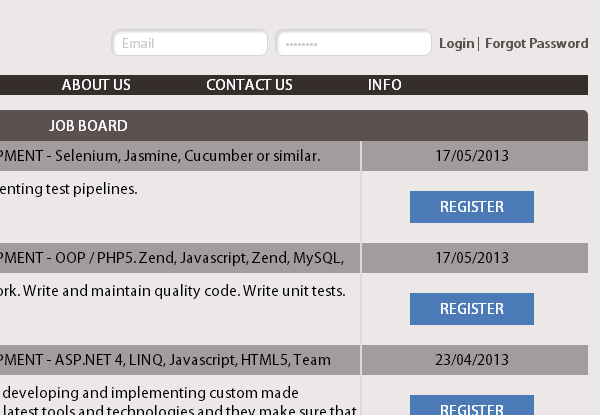 Entry 99442 in Webdesign Collection 2011-2013 by Graphic Boost