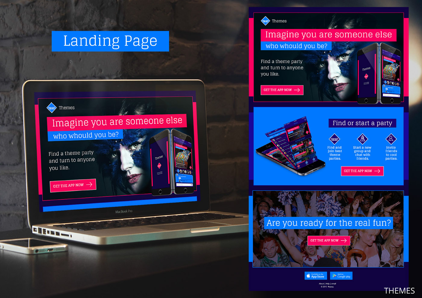 Entry 100547 in Themes - mobile app by Emily Liberman