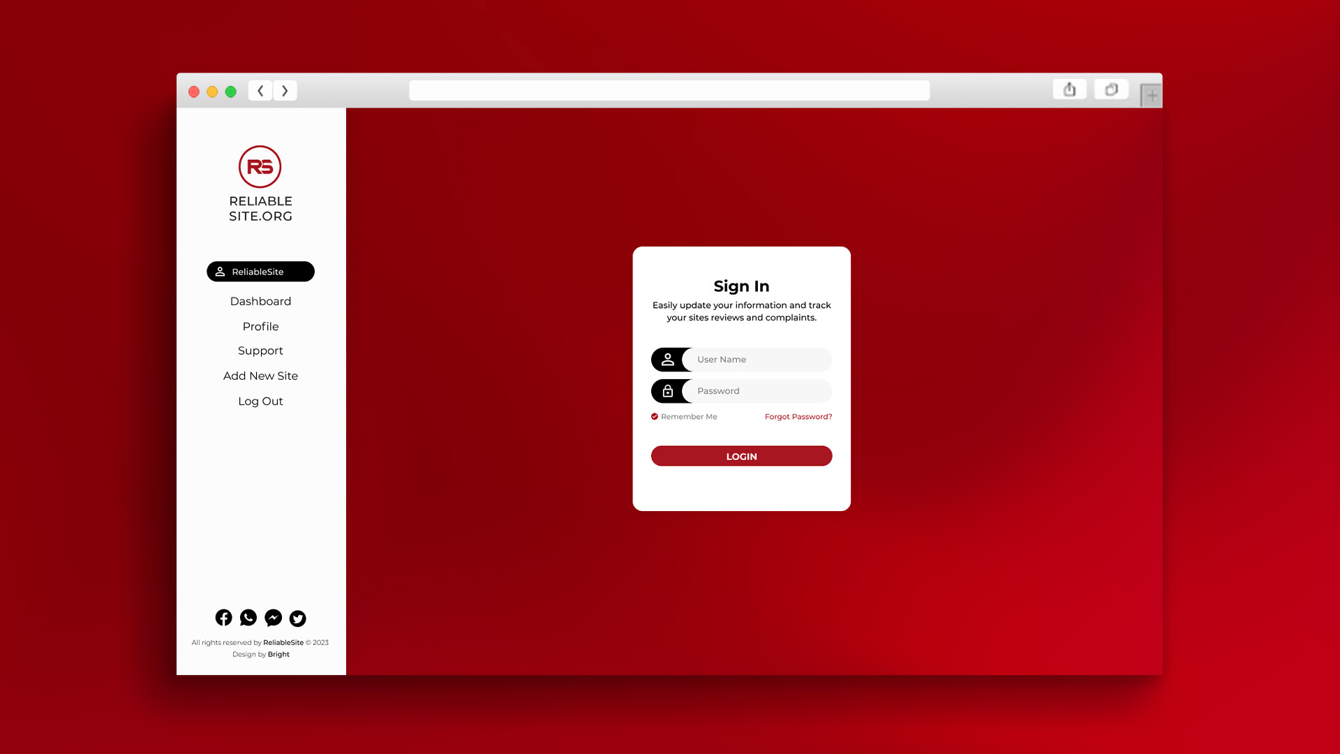 Entry 324218 in ReliableSite by Beck Design