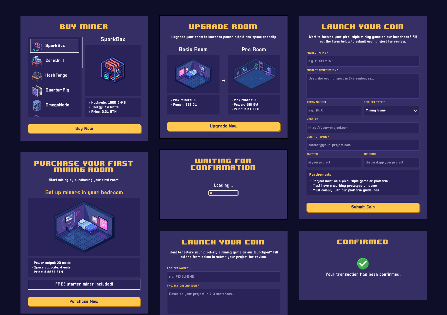 Entry 349861 in MinerFun · UI UX Design by Gilad Cohen · Product Designer