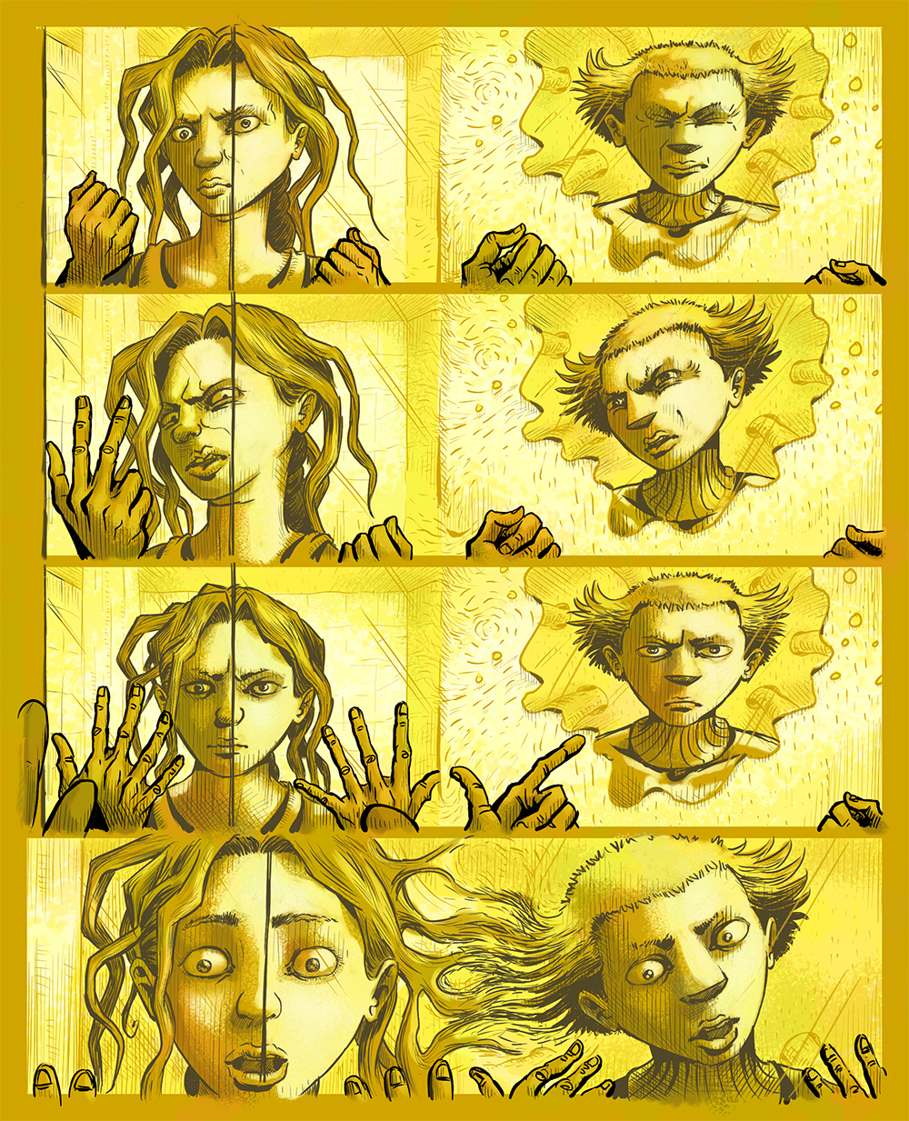 Entry 146450 in Mycelium Seep - Page Drawing process 24 by KLOOM STUDIO