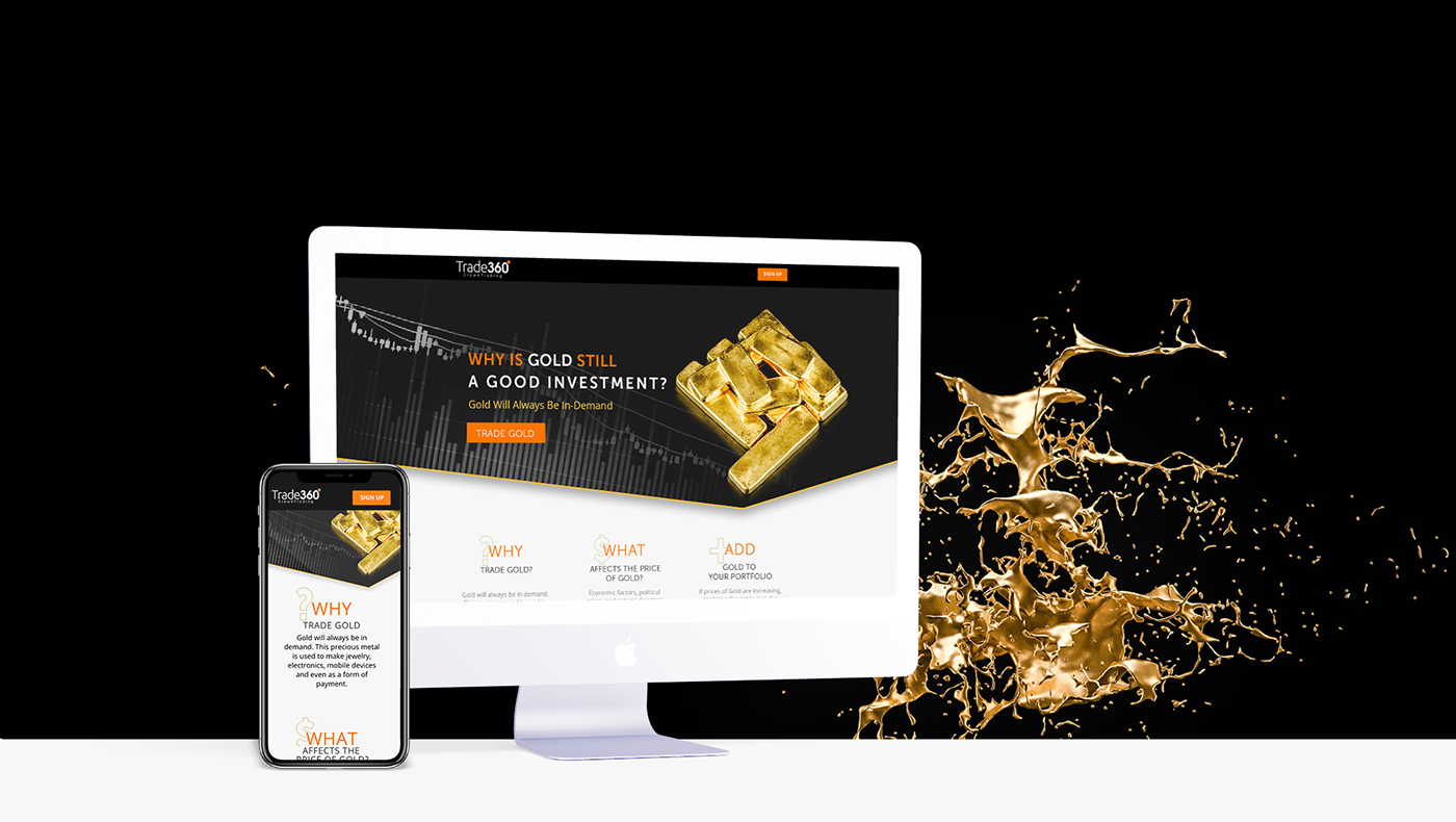 Entry 221460 in Gold Investing Campaign by UI & Digital Graphic design