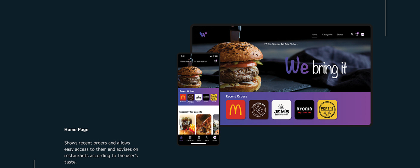 Entry 261881 in We - Website & Mobile Design by Or Gilan