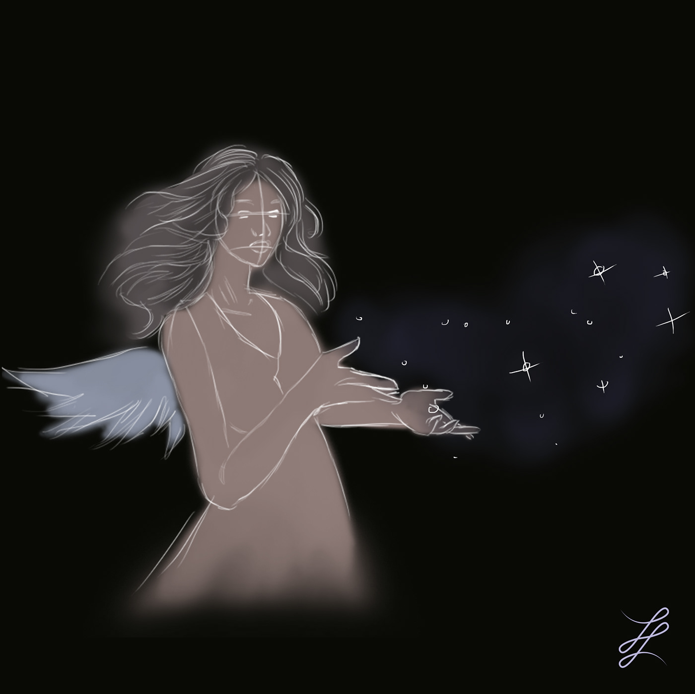 Entry 263069 in The Pleiades Angel by yaella