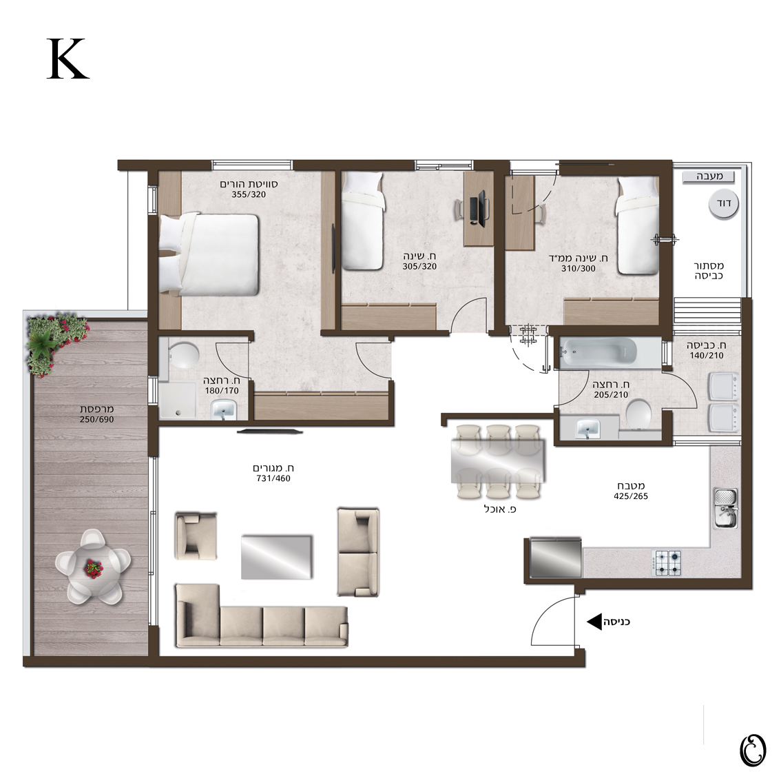 Entry 114203 in תכניות מכירה לשיווק נדל"ן by אורנית מעצבת אחרת