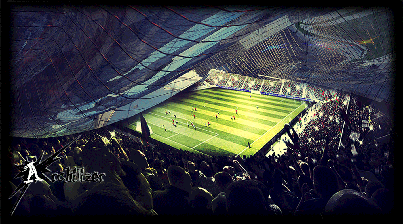 Entry 184997 in Olympic Stadium With Fluid Architecture by Freelancer