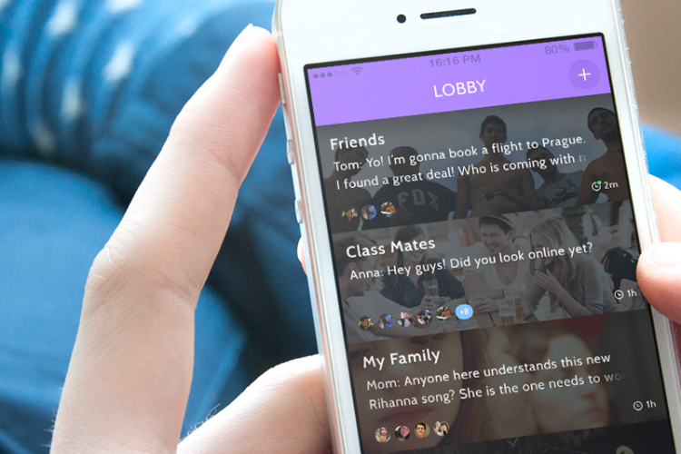 Open Zoomed Related Entry Group Chat Application