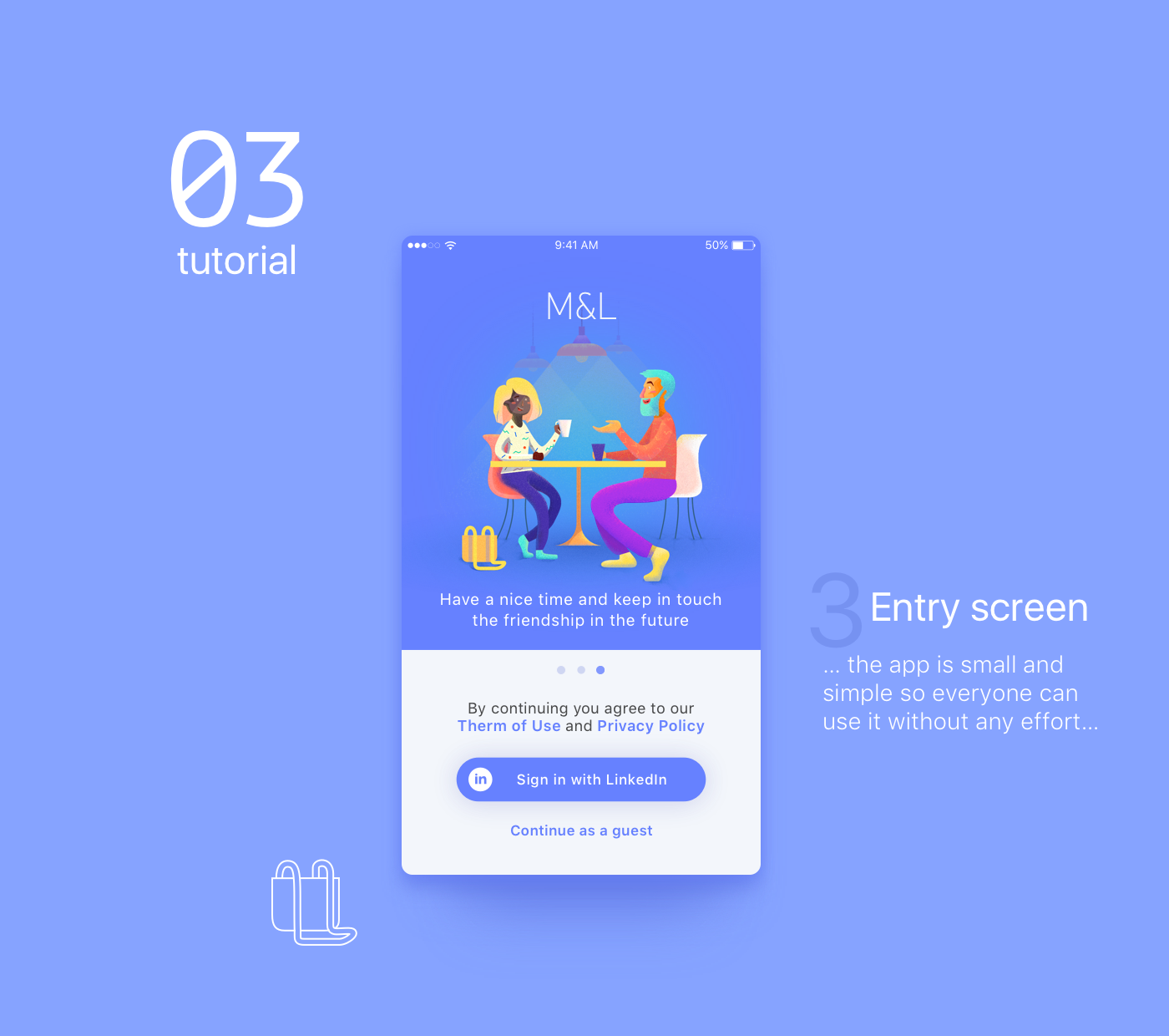 Entry 134142 in M&L mobile app by Cleveroad US