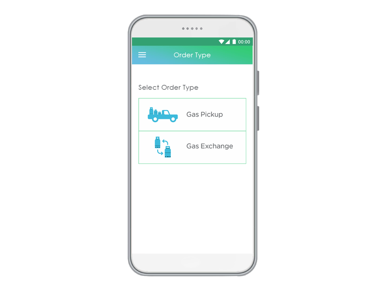 Entry 213413 in Uber-like Cooking Gas Delivery App by Kolajust