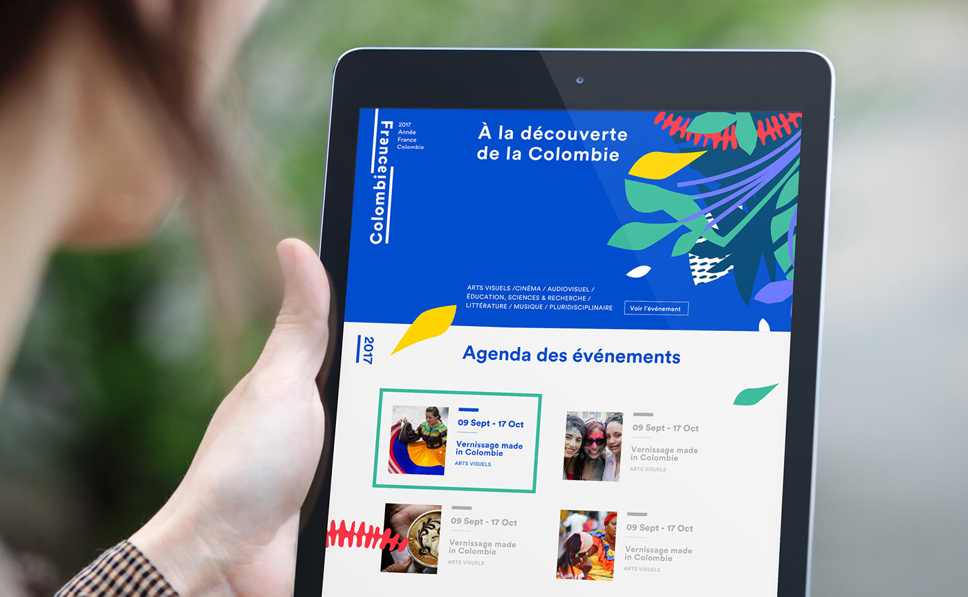 Entry 141110 in France Colombia cultural season - Brand design by DigitalMind