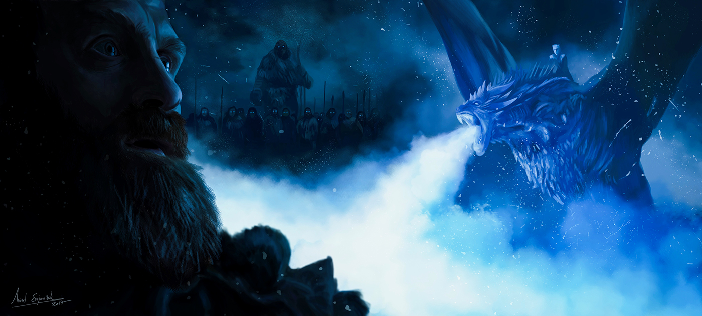Entry 244419 in Game of thrones - Season 07 by Aviad Sajevitch Art & Illustrations