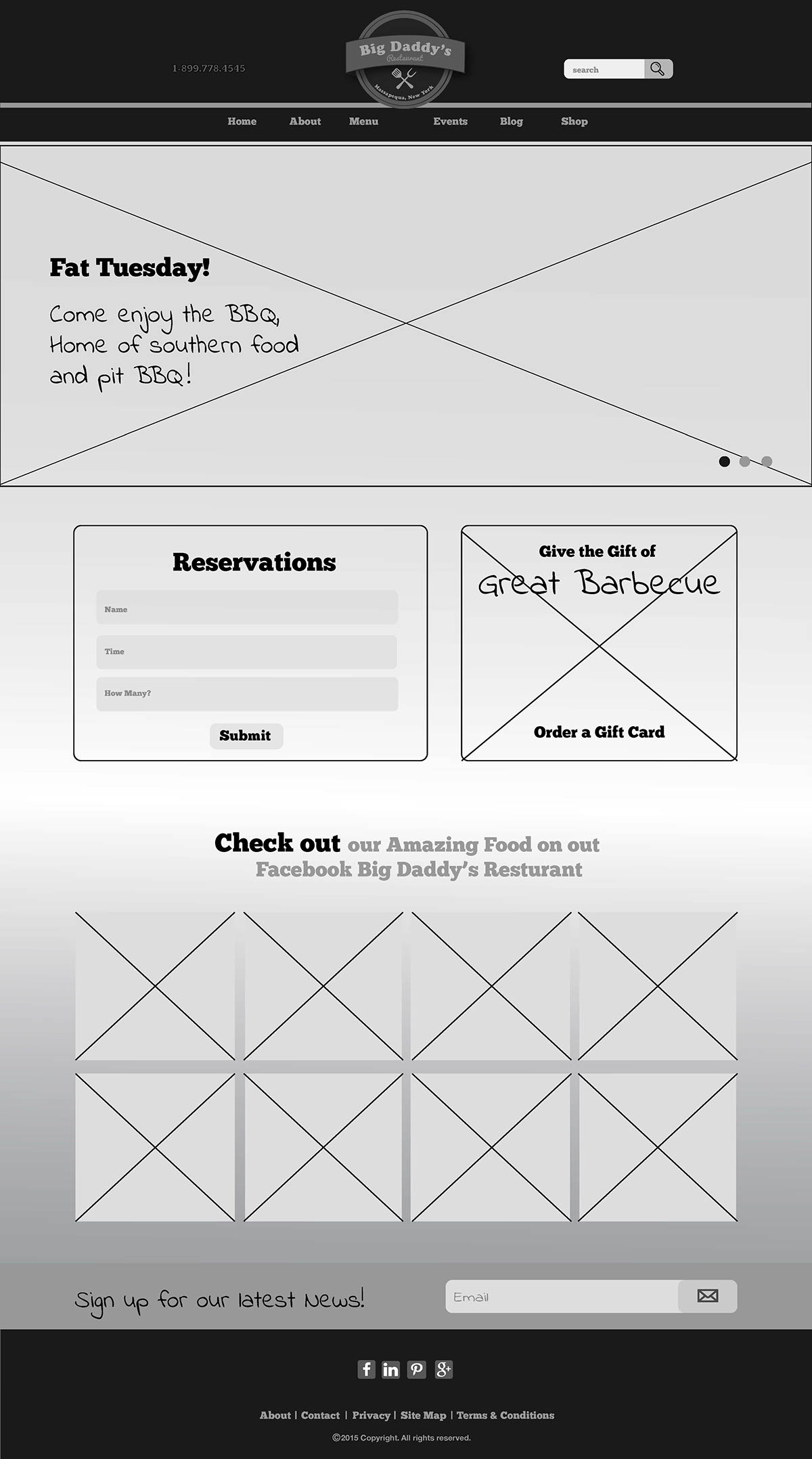 Entry 116055 in Website Re-Design by Megan Wilcox