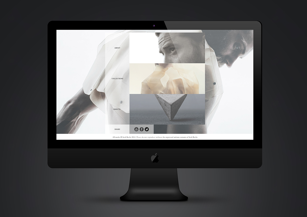 Entry 90104 in web design for designer sruli recht by אור נגר