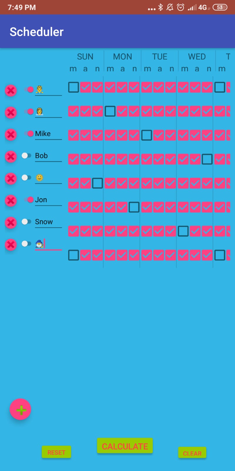 Entry 232760 in Scheduler by ‪Michael K