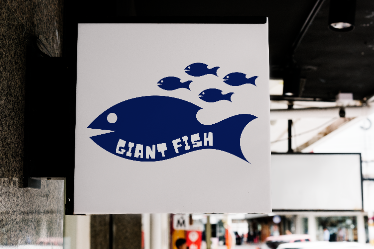 Open Zoomed Related Entry Giant fish logo