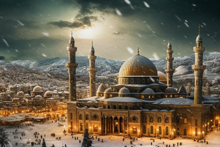 Open Zoomed Related Entry amrinka57_snow_in_the_city_in_the_style_of_reli...