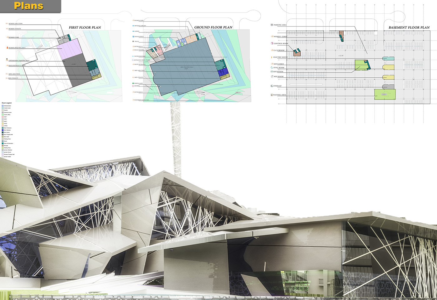 Entry 184925 in Iconic Mosque In Dubai (Proposal 2) by Freelancer