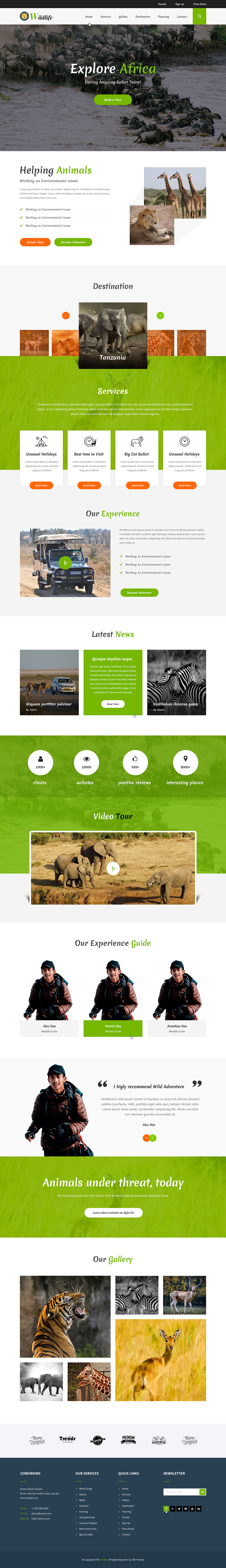 Entry 182252 in Zoo WordPress theme by SKT Themes