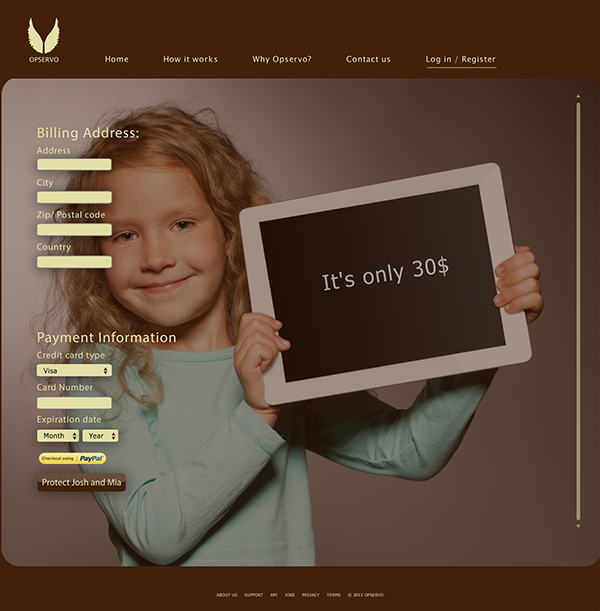 Entry 159114 in Opservo branding by נעה קרן