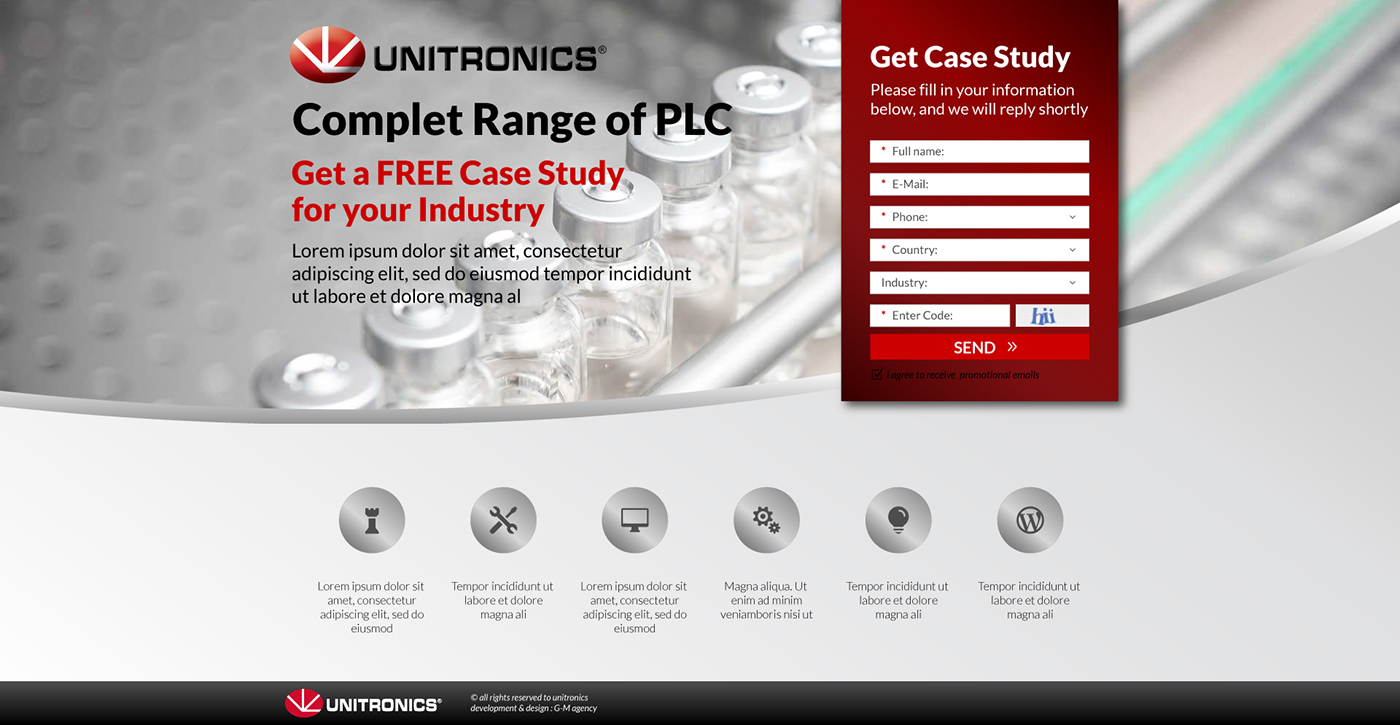 Entry 124876 in Webdesign - UnitronicsPLC by Ayla Designs