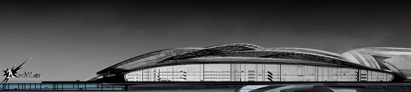 Entry 184989 in Culture Center using Organic Architecture by Freelancer