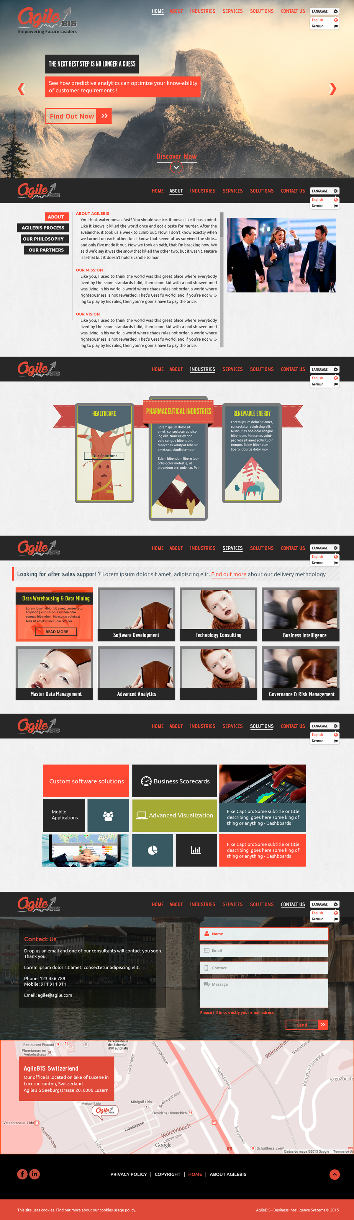 Entry 99347 in Webdesign Collection 2015 by Graphic Boost