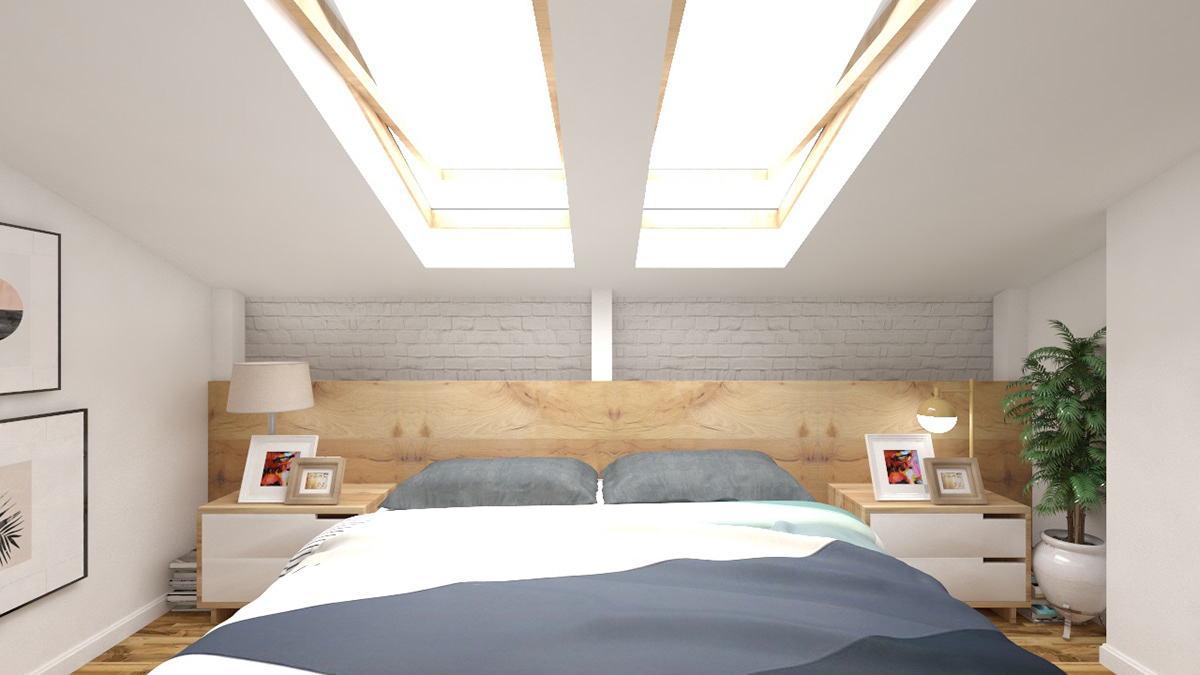 Entry 192935 in Attic interior design by MladMa