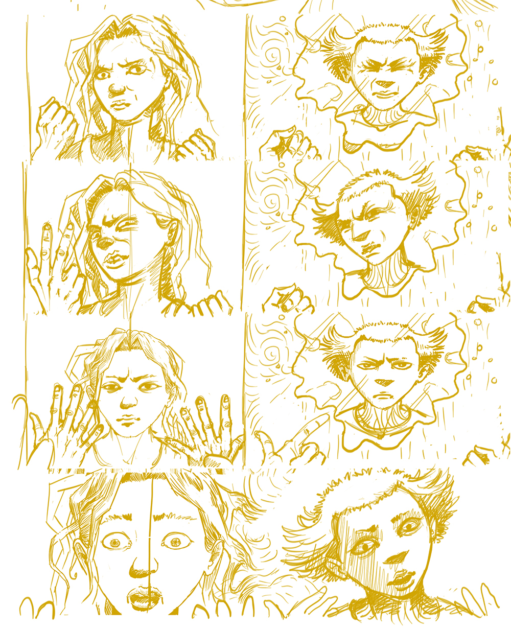 Entry 146445 in Mycelium Seep - Page Drawing process 24 by KLOOM STUDIO