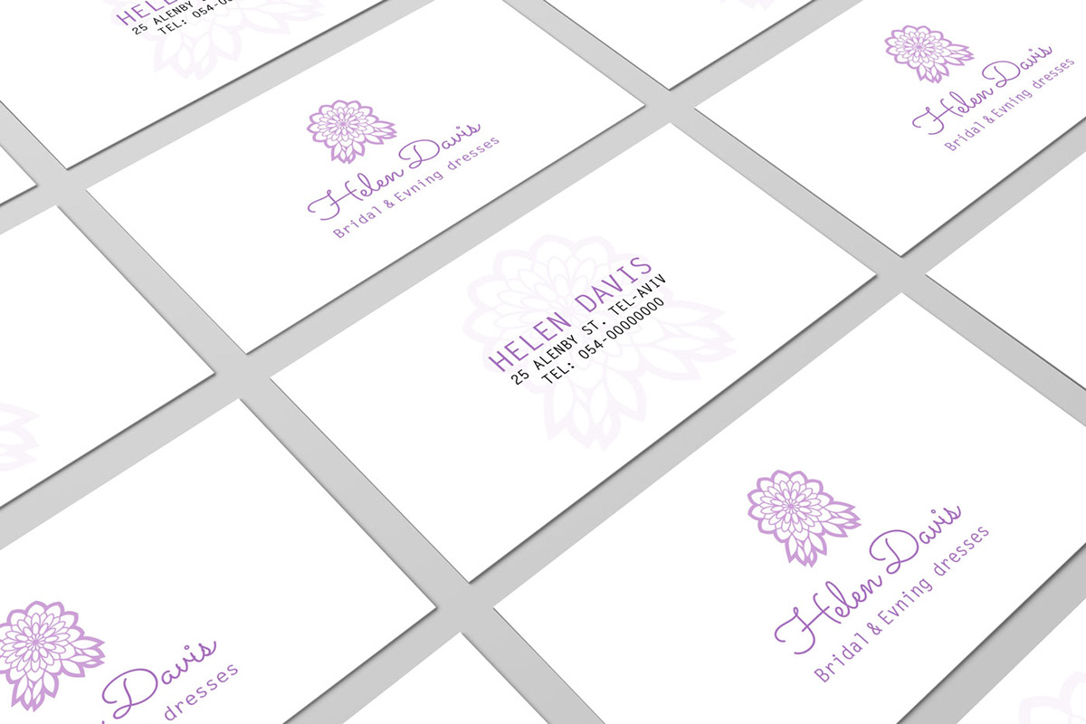 Entry 189230 in HELEN DAVIS - DREESS DESIGNER - Branding project by AM-DESIGN