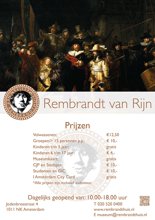 Entry 90263 in Advertising for Rembrandt Huis by Dutch Lion Amsterdam