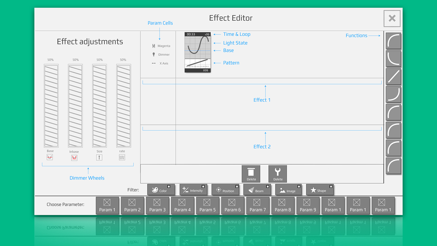 Entry 107399 in Lighting Console UI + UX by רותם שמלי