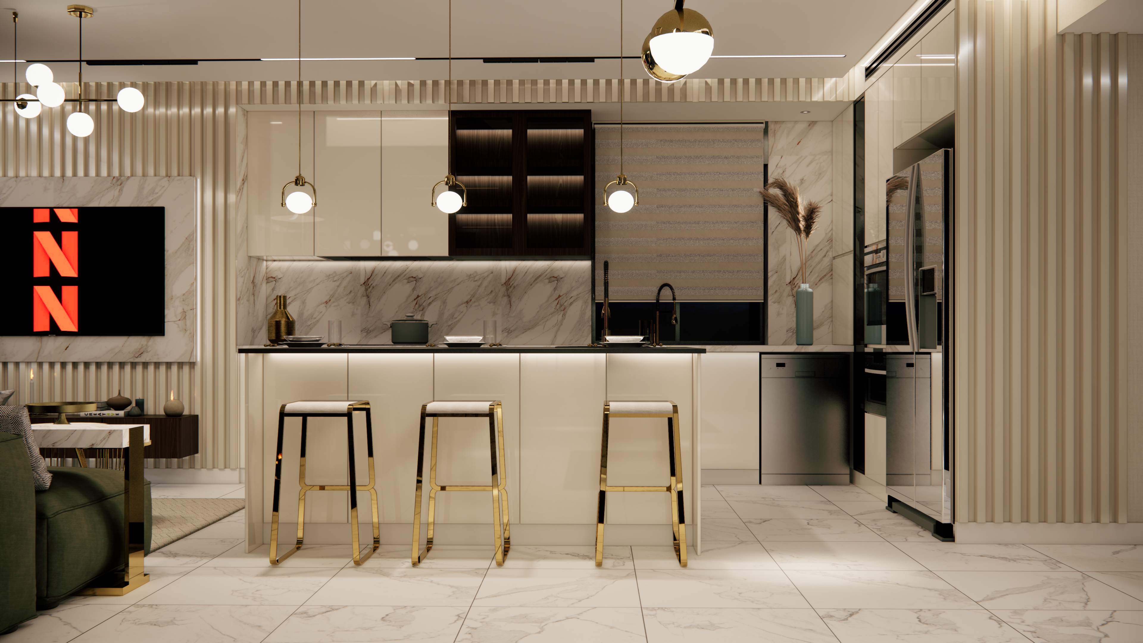 Entry 288142 in interior design 1 by אחמד אבו גזאלה אדריכלות ועיצוב פנים