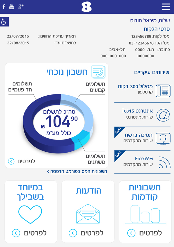Entry 194390 in Bezeq Digital Bill by ליאונל שוראקי