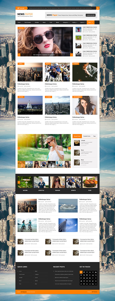 Entry 182449 in NewsPaper WordPress Theme by SKT Themes