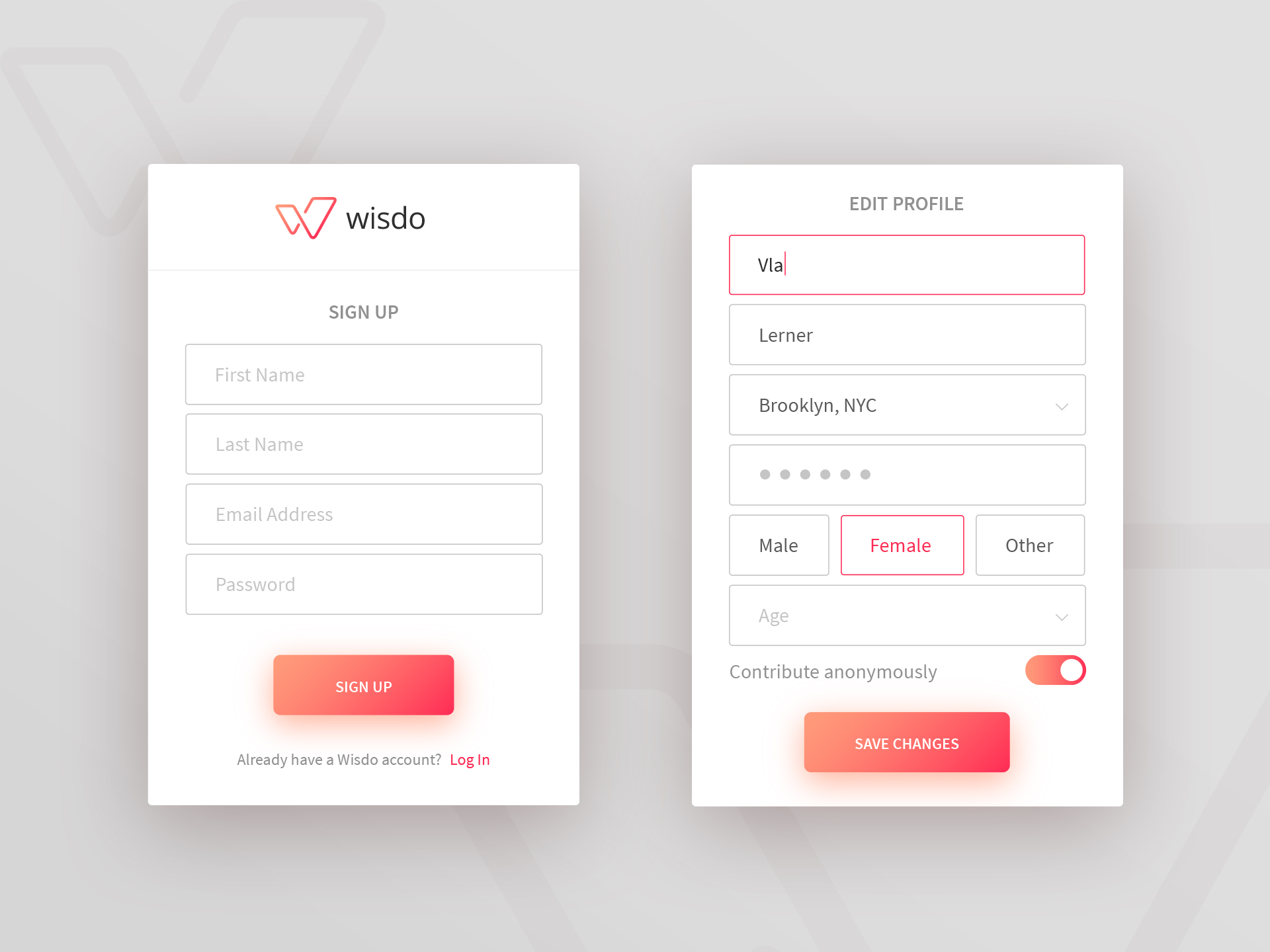 Entry 197473 in Mobile + Web Apps by Vlada Gladishav