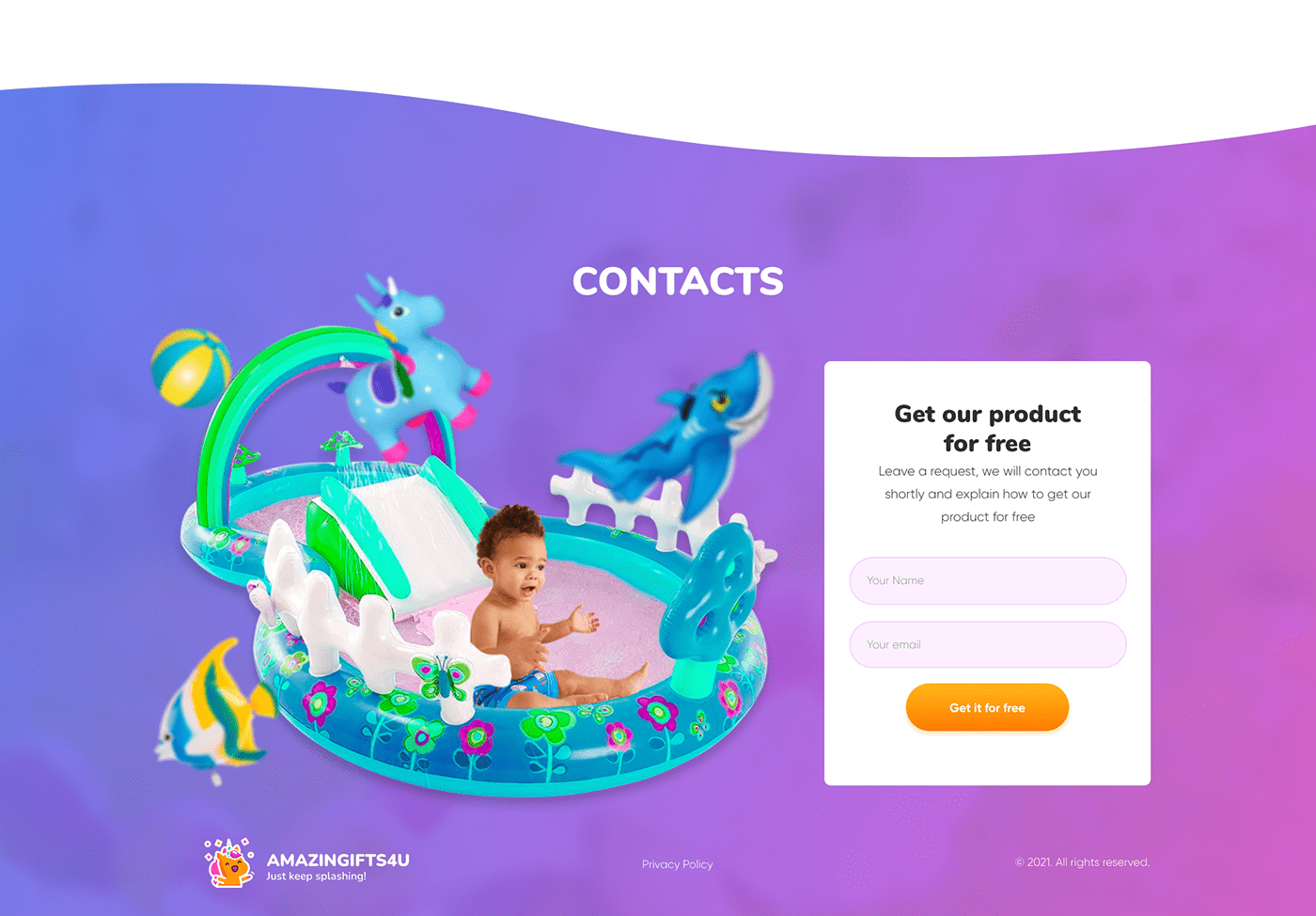 Entry 261419 in Design Animated Landing Page by Digital Media Guru
