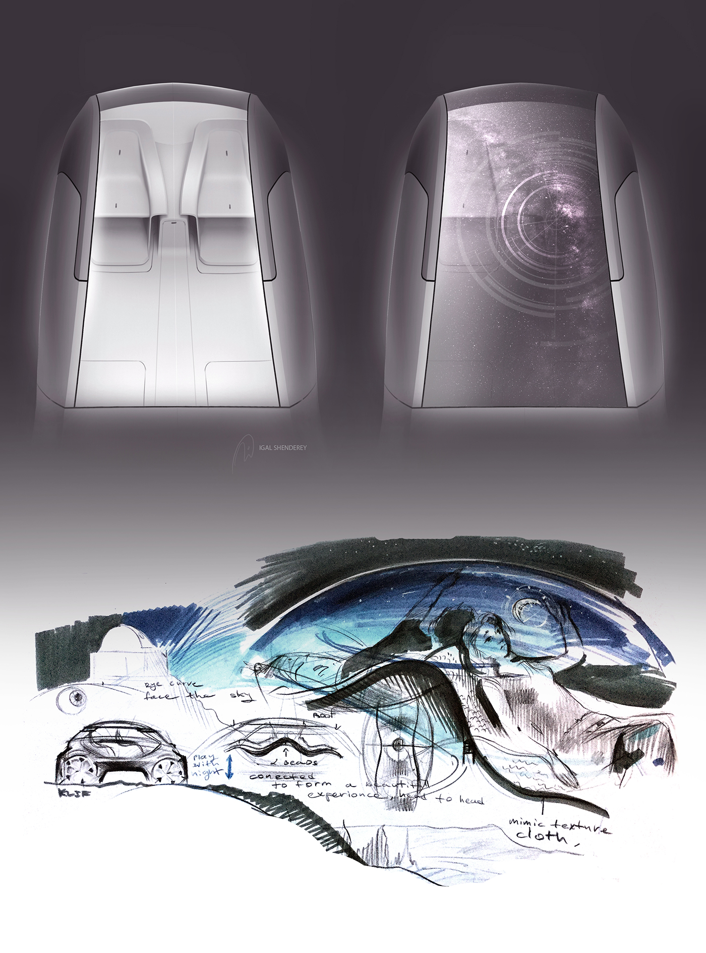 Entry 212821 in Pininfarina Future of emotions workshop 2016 by Igaleye design