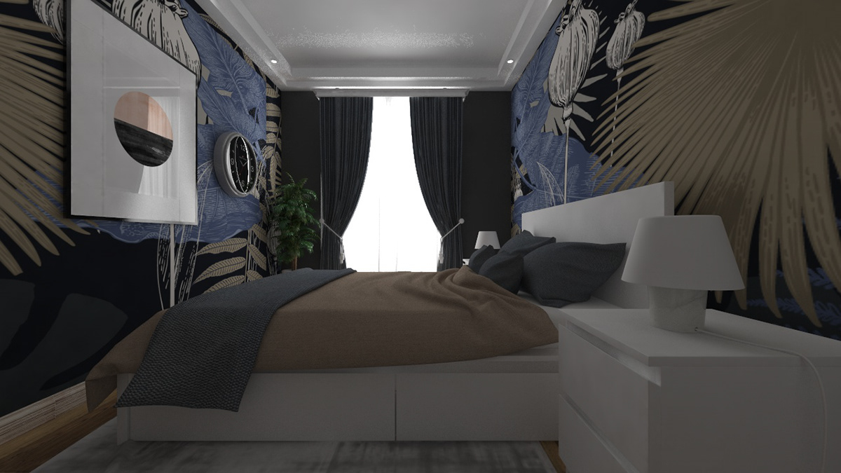 Entry 192942 in Bedroom interior design by MladMa